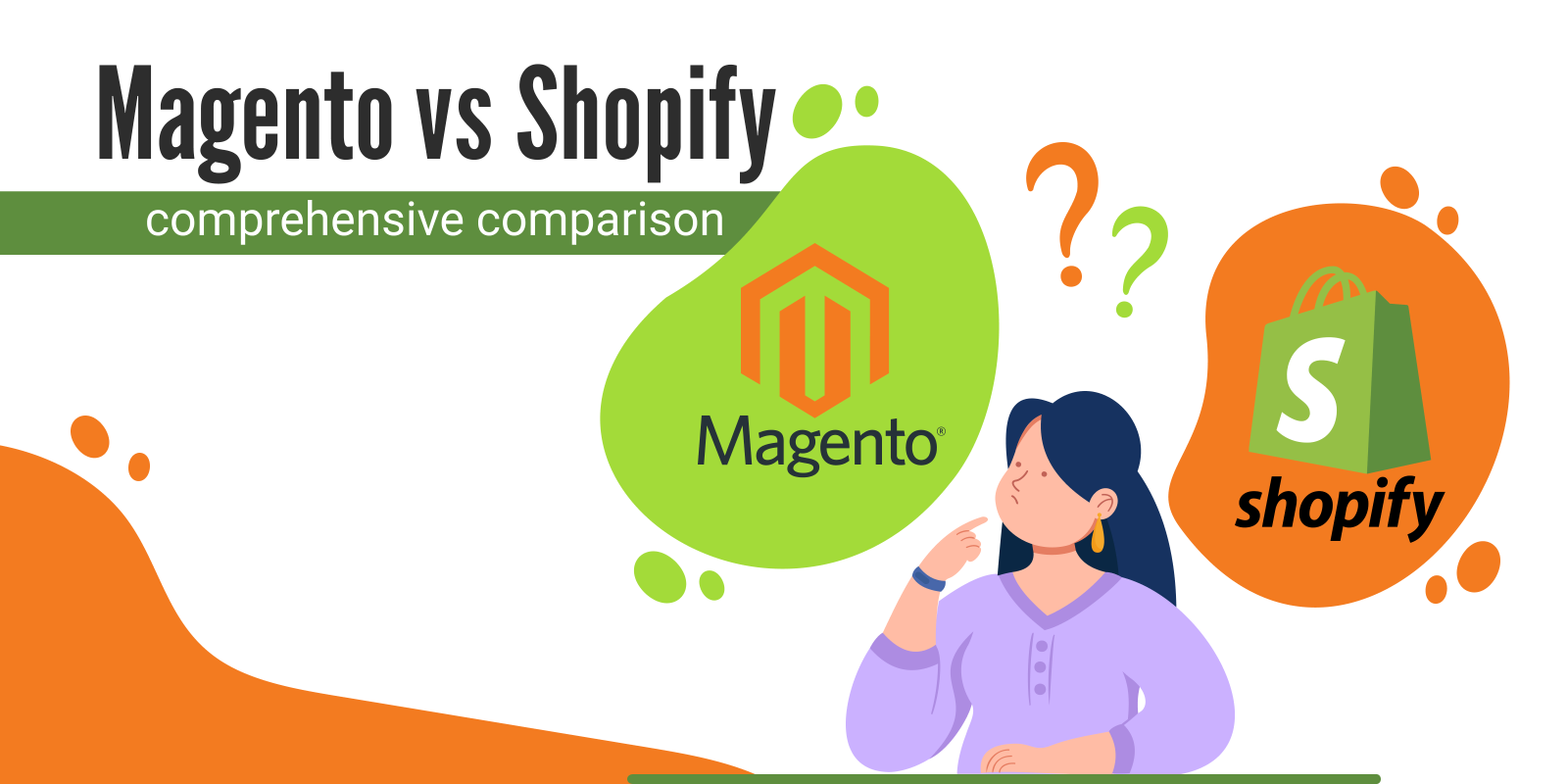 Magento and Shopify - the differences of these eCommerce platforms in 2021