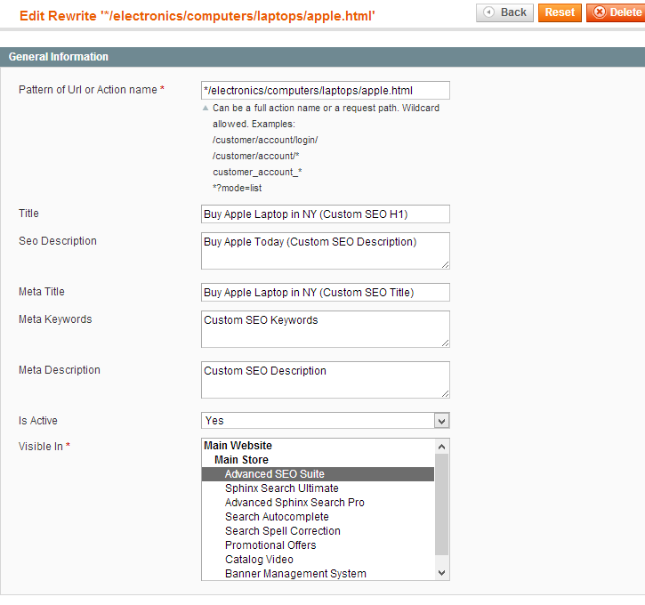 SEO Rewrite Manager SEO Rewrite Manager