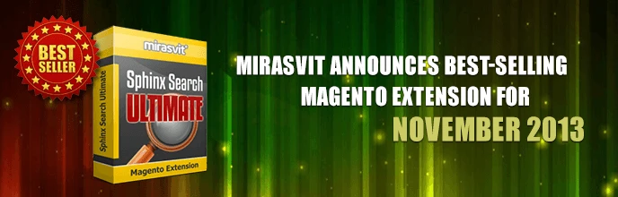 Mirasvit Announces Best-Selling Magento Extension for November 2013