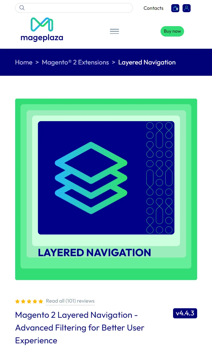 Magento 2 Layered Navigation Extension, Ajax Filter for Improved Layered  Navigation, Custom Product Collection, Horizontal Category Filter