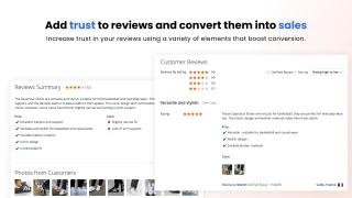 Add trust to reviews and convert them into sales