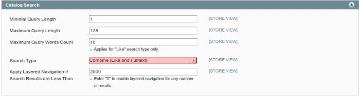 magento search not working